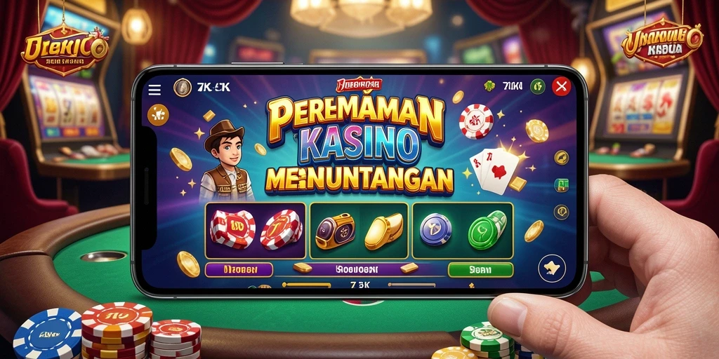 Tampilan gameplay seru di 73K yang membuat Anda ketagihan.
