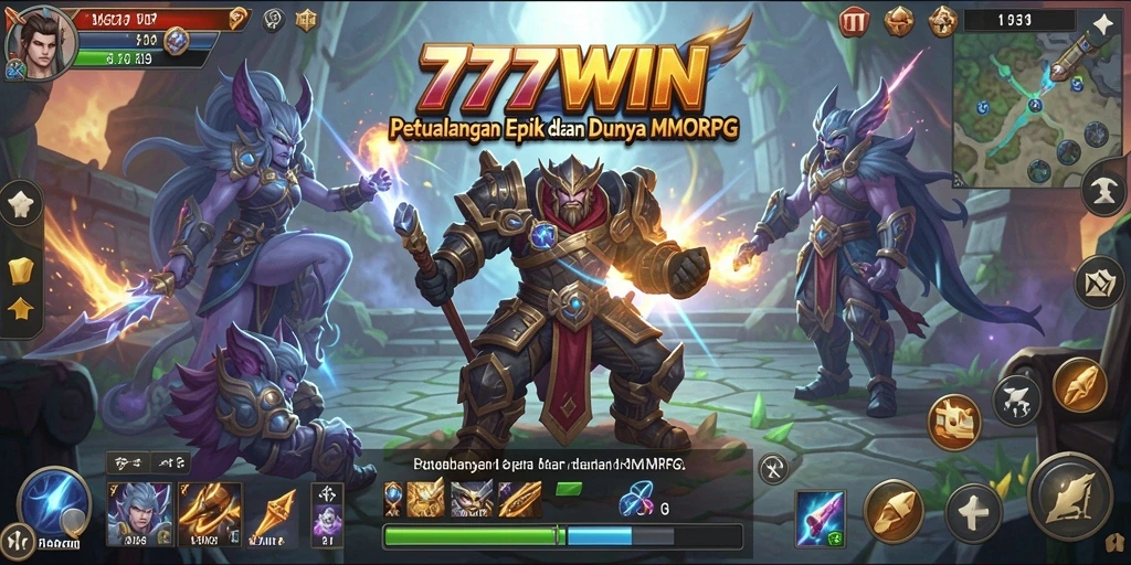 Gameplay seru dan interaksi dalam dunia fantasi 777WIN.