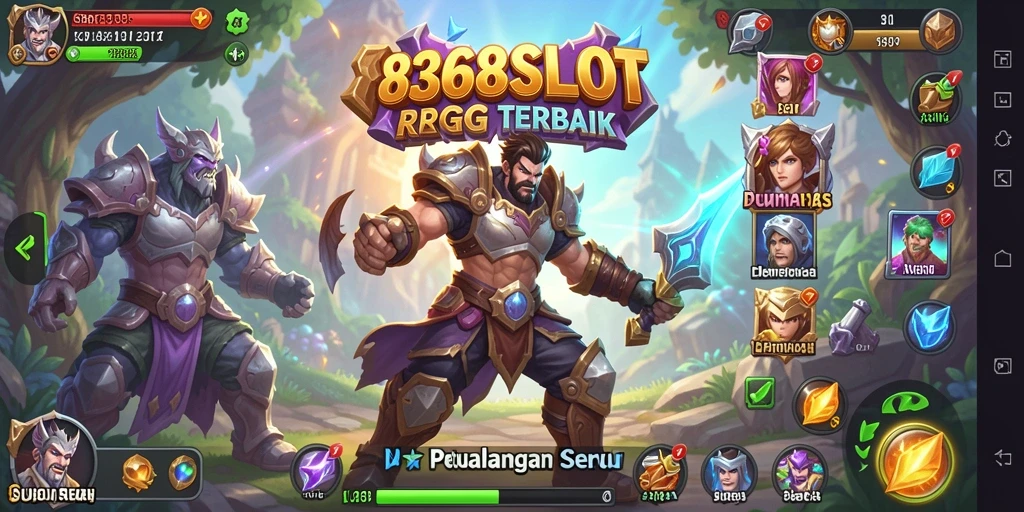 Tampak menariknya gameplay RPG dalam 8368SLOT dengan dunia yang luas.