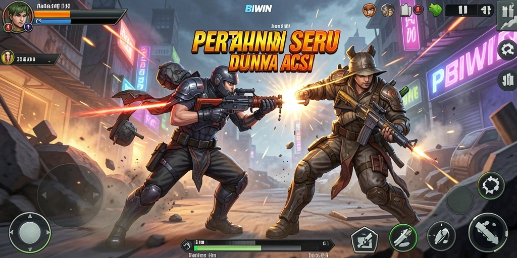 Tangkapan layar dari gameplay seru di BIWIN.