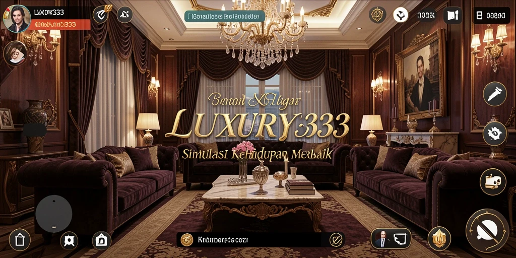 Tampilan gameplay LUXURY333 yang menakjubkan dan realistis.