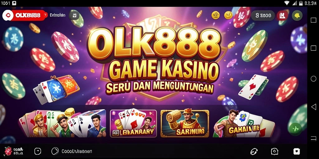 Tampilan gameplay menawan OLX888 dengan berbagai pilihan permainan Kasino.