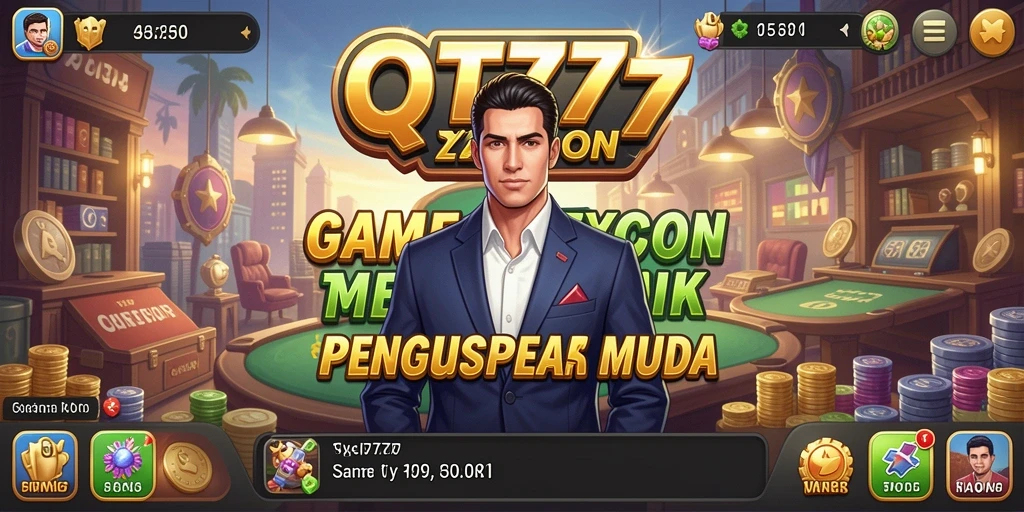 Tampilan gameplay QT777 yang seru dan interaktif.