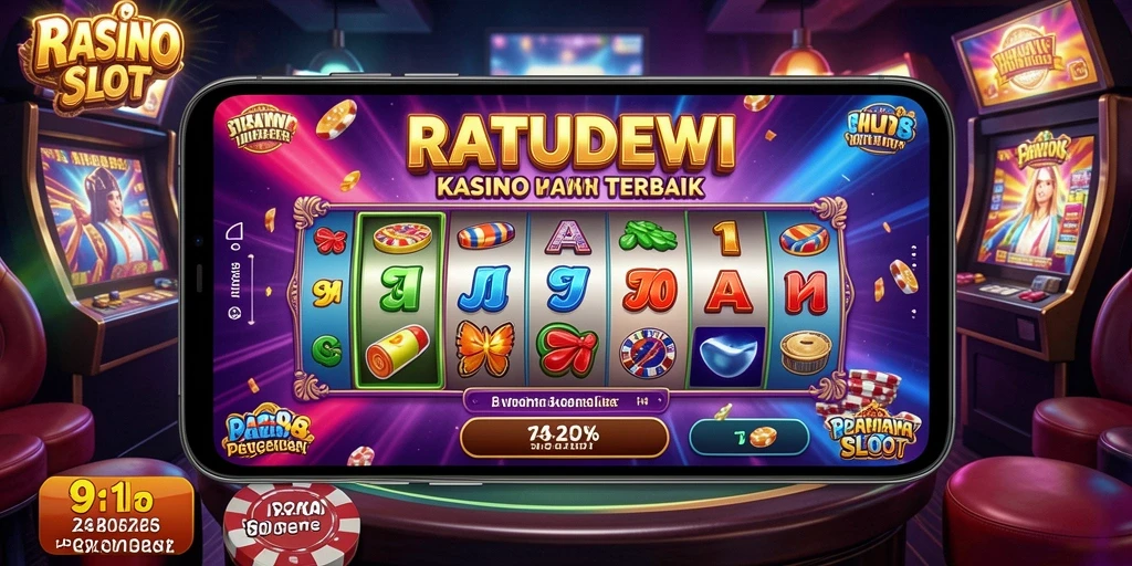 Tampilan gameplay menarik dari RATUDEWI yang penuh warna.