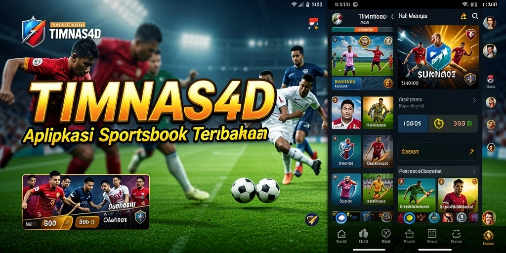 Screenshot utama TIMNAS4D menampilkan pengalaman taruhan olahraga interaktif.