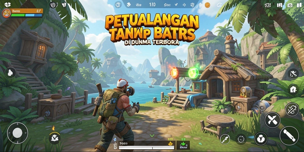 Gameplay V07 yang imersif dan penuh petualangan dalam dunia terbuka.